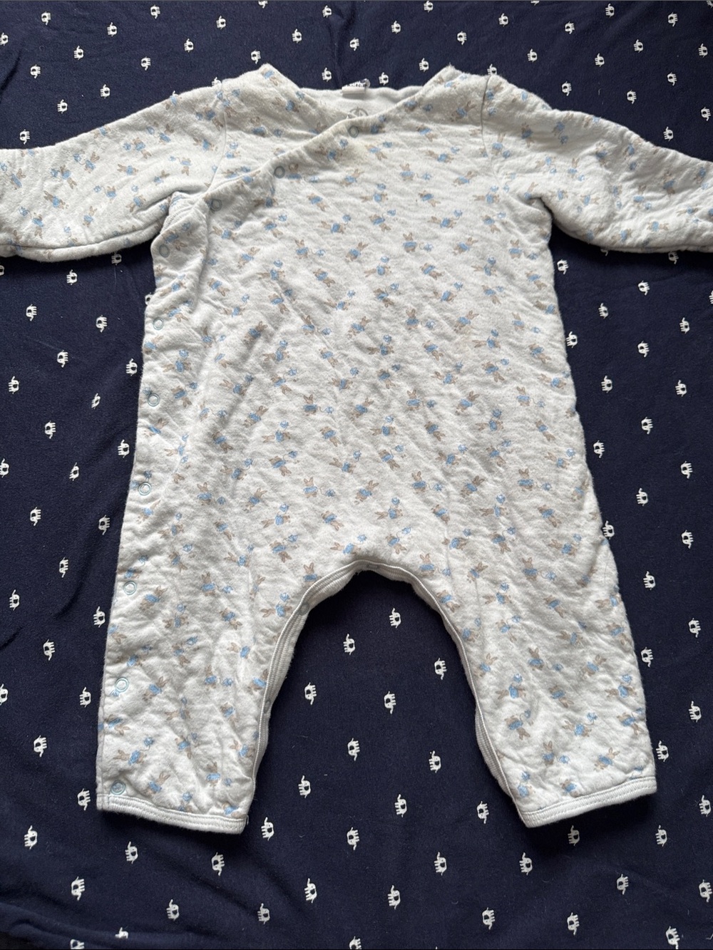 Petit Bateau Pram Suit 6mo